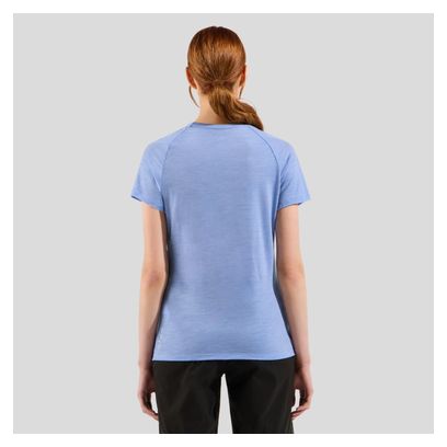 Maglietta tecnica donna Oldo Ride 365 Performance Wool 130 Azzurro