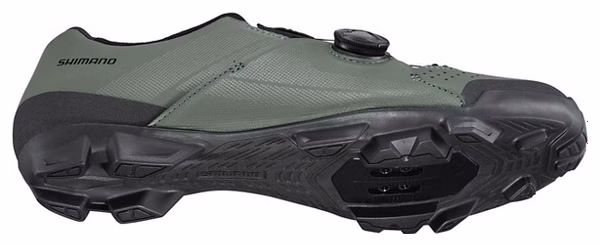 Shimano XC300 MTB-Schuhe Olivgrün