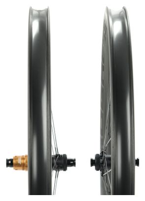 Paire de roues Progress GRX50 Gravel | 12x100/12x142 | Center Lock