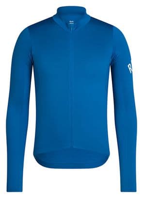 Maillot Manches Longues Rapha Pro Team Midweight Bleu/Blanc