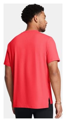 Under Armour Launch Elite Red Heren Jersey met korte mouwen