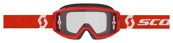 Gafa Scott Primal Clear Pantalla Roja/Transparente