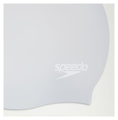 Speedo Badekappe für lange Haare Silber