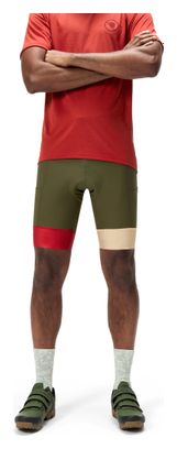 Kurze <p>Radhose</p>ohne Träger Endura Loop Khaki