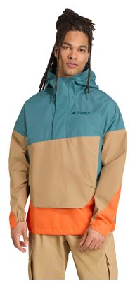 Adidas Terrex Xploric Anorak 2.5L Waterdicht Jas Multicolour Man