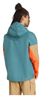 Adidas Terrex Xploric Anorak 2.5L Waterdicht Jas Multicolour Man