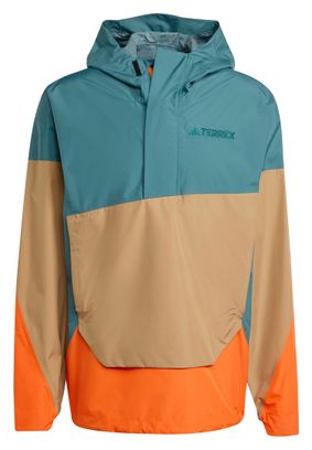 Adidas Terrex Xploric Anorak 2.5L Waterdicht Jas Multicolour Man