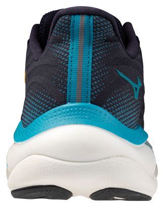 Chaussures Running Mizuno Wave Sky 9 Bleu/Orange Homme