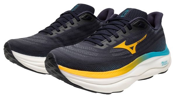 Chaussures Running Mizuno Wave Sky 9 Bleu/Orange Homme