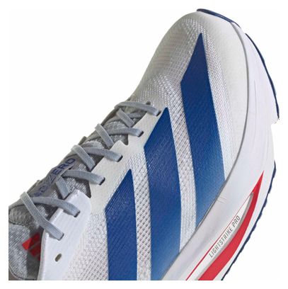 Adidas Adizero SL2 hardloopschoenen wit/blauw/rood heren