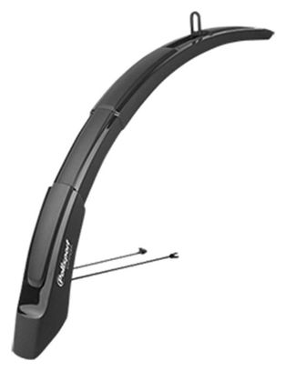 SCHUTZBLECH MTB 26/29 POLISPORT EXPANDER CROSS MIT GESTÄNGE 55MM SCHWARZ (PR)