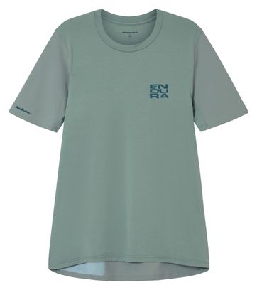 Camiseta técnica Endura Alltrack Ride verde para hombre