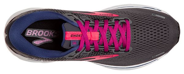 Chaussures de Running Brooks Ghost 14 Gris / Rose Femme