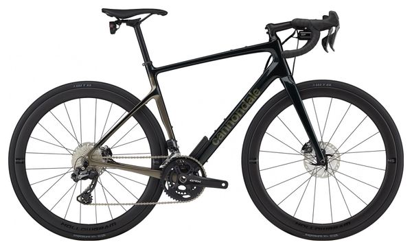 Vélo de Route Cannondale Synapse Carbon LTD RLE Shimano GRX Di2 11V 700 mm Vert Gunmetal