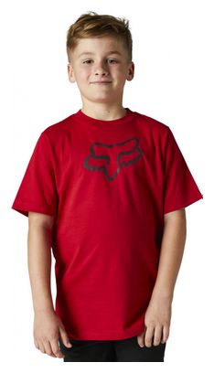 Fox Foxegacy Kid's Short Sleeve T-Shirt Red
