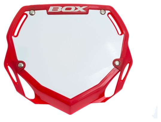 BOX Number Plate FASE 1 Rojo
