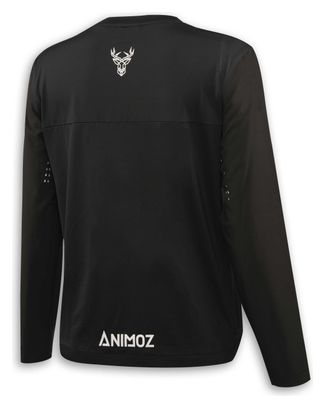 Maglia a manica lunga Animoz Wild da donna nera