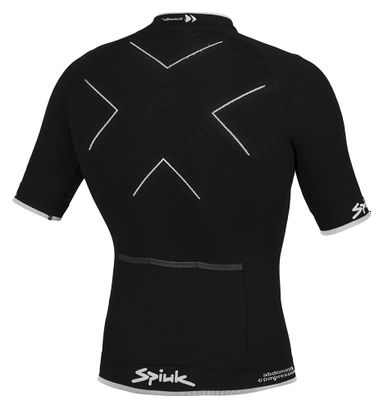 SPIUK Team Biomechanic Short Sleeve Top Black/White