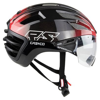 Casco Helm SPEEDairo 2 RS mit Vautron <p>Visier</p>Schwarz/Rot