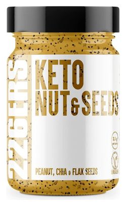 226ERS Keto Butter Nut & Seeds Cream Peanut / Chia / Flax Seeds 350g