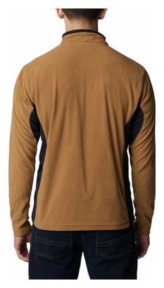 Columbia Klamath Range II Half Zip Brown Fleece