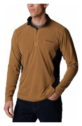 Columbia Klamath Range II Half Zip Brown Fleece