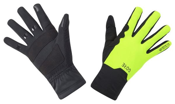 Unisex Long Gloves Gore Wear Gore-Tex infinium Mid Black/Yellow