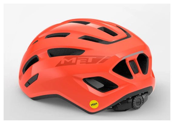 Casque Met Miles Mips Corail Brillant