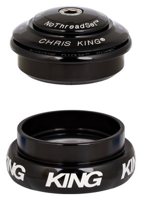 Juego de dirección externo semiintegrado Chris King <strong>InSet 8</strong> ZS 44/28,6 - EC 44/33 Negro