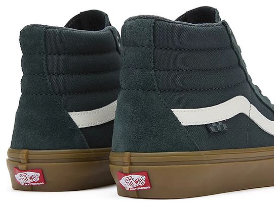 Vans Skate Sk8-Hi Shoes Dark green/Gum