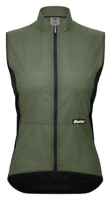 Santini Trail Unisex Windproof Vest Green