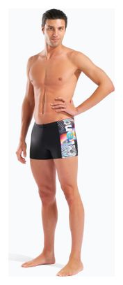 Arena Lit Logo Swim zwemshirt, zwart/multi