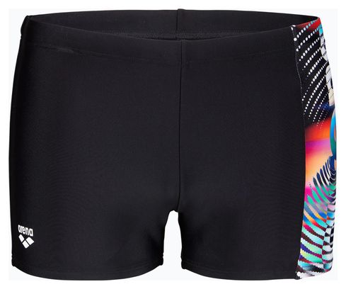 Arena Lit Logo Swim zwemshirt, zwart/multi