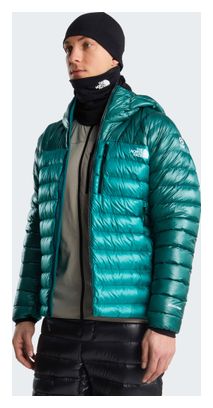 Chaqueta acolchada The North Face Summit Breithorn Hoodie verde para hombre