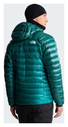 Chaqueta acolchada The North Face Summit Breithorn Hoodie verde para hombre