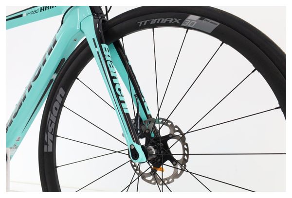 Produit reconditionné · Bianchi Aria E-Road Carbone · Bleu / Vélo de route / Bianchi | Bon état