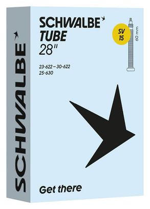Schwalbe SV15 Inner Tube, 700 mm, Presta, 60 mm