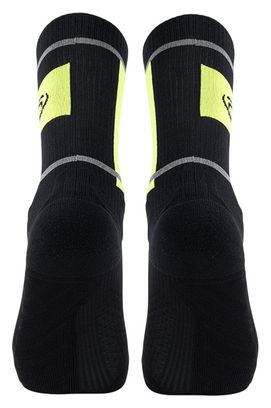Calcetines BV Sport Trail Ultra High Reflect Negro/Amarillo