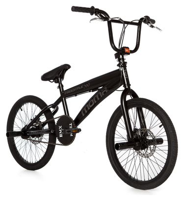 Moma Bikes Bicicleta Competicion 'BMX FREESTYLE 360ª' - Doble Freno Disco - Ruedas 20'