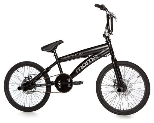 BMX Enfant Moma Bikes Freestyle 360° 20' Noir 10 à 12 ans
