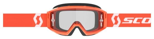 Scott Primal Clear Orange/Ecran Clear goggle