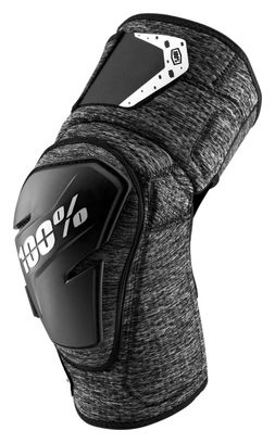 Kniebeschermers 100% Fortis Grijs / Zwart