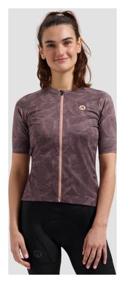 Maillot Manches Courtes Vélo Rogelli Essential Graphic II Menthe Femme
