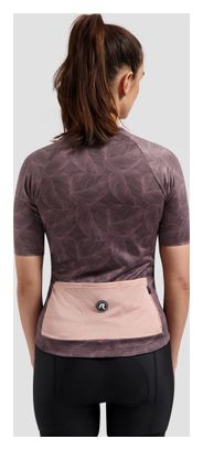 Maillot Manches Courtes Vélo Rogelli Essential Graphic II Menthe Femme