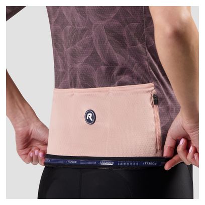Maillot Manches Courtes Vélo Rogelli Essential Graphic II Menthe Femme