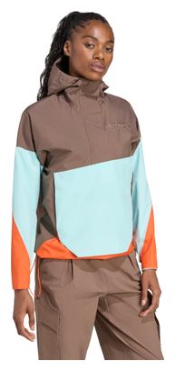 Adidas Terrex Xploric Anorak 2.5L Waterdichte Jas Dames Multicolour