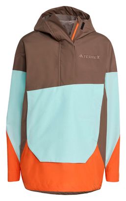 Adidas Terrex Xploric Anorak 2.5L Waterdichte Jas Dames Multicolour
