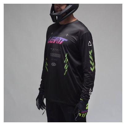 Maillot Manches Longues Leatt Gravity 4.0 Noir Homme