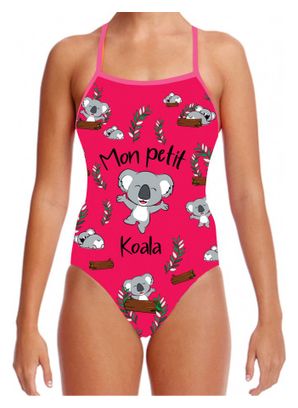 SWEAMS MON PETIT KOALA - Maillot femme 1 piece bretelles fines