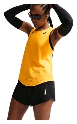 Nike AeroSwift 3in split-short, zwart, dames